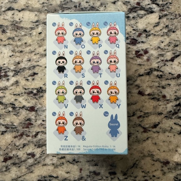 Authentic Labubu Pin for love plush pendant N-Z - Picture 2 of 6